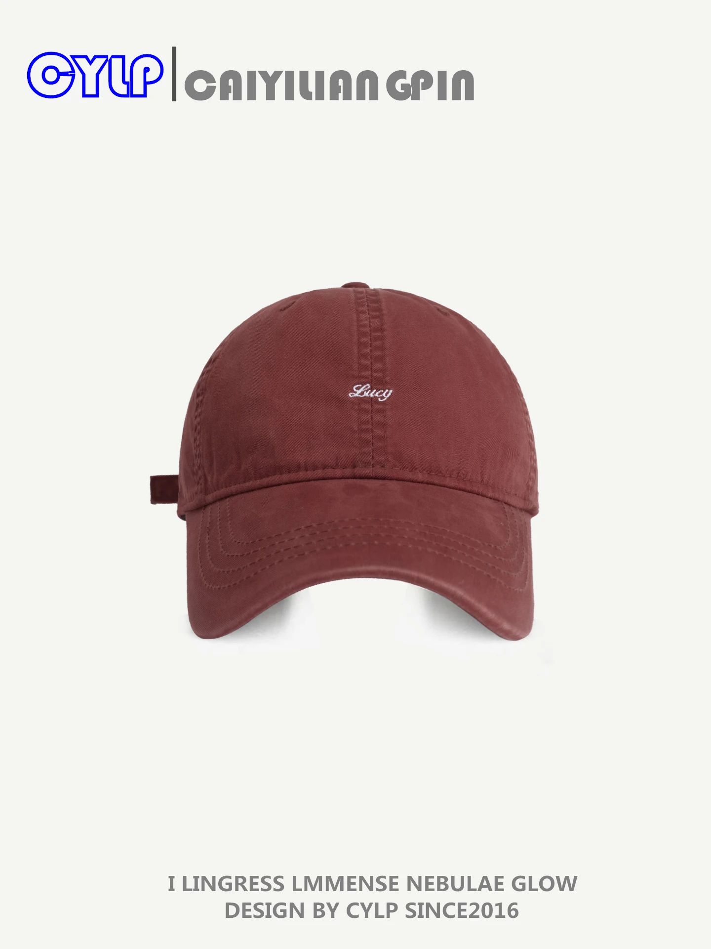 

Fashion Simple Letter Embroidery Soft Top Baseball Cap for Men, Face Slimming Versatile Casual Duckbill Cap