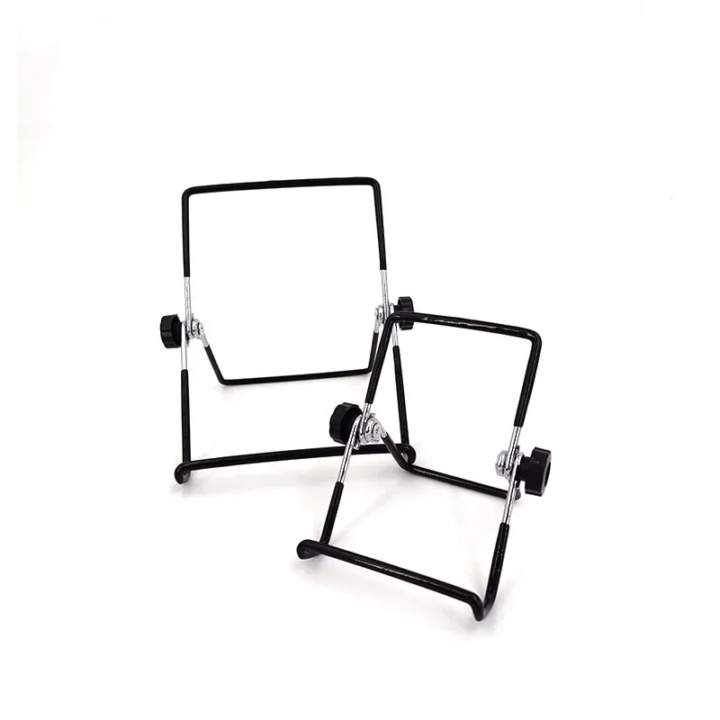 Tragbarer Metall-Tablet-Ständer, faltbarer Schreibtisch, flexibler Telefonständer für IPad, IPhone, Samsung, Huawei, universelle Arbeit, Zuhause, Reisen – Detail 3