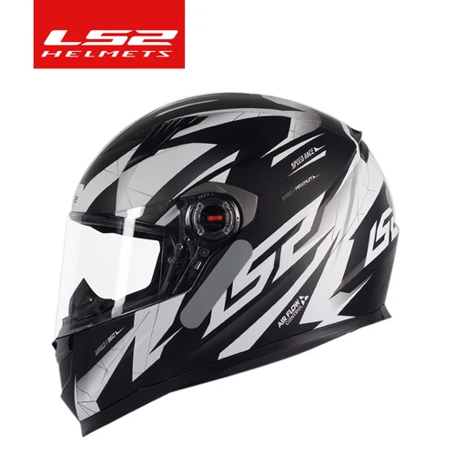 Imagen 2 del producto LS2 casco de motocicleta de cara completa para hombres y mujeres casco de Motocross carcasa ABS de alta resistencia accesorios de motocicleta aprobados por ECE FF358