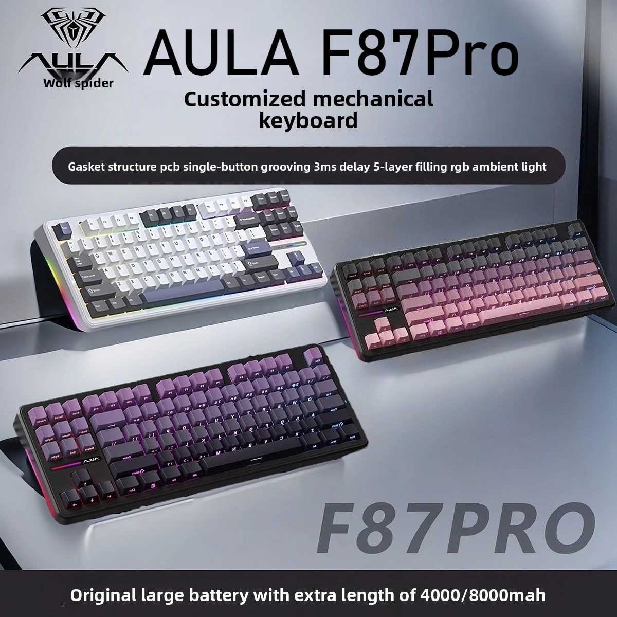 F87 Pro: De beste gaming toetsenbord voor jouw werk- en speelomgeving