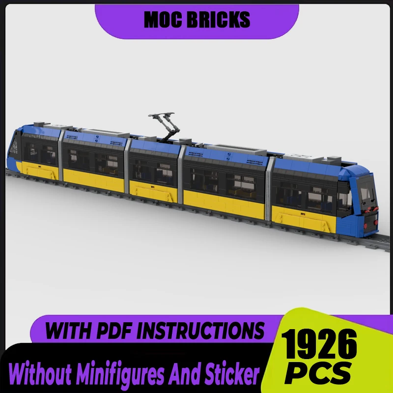 

Moc Building Blocks 8000 Series Railway Train Model Technical Bricks DIY Assembly Construction Toys For Holiday Gifts