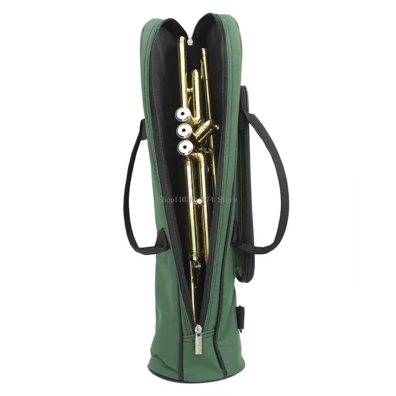  Oxford Cloth Trumpet Case With Soft Interior Lining For Small Trumpet Enduring