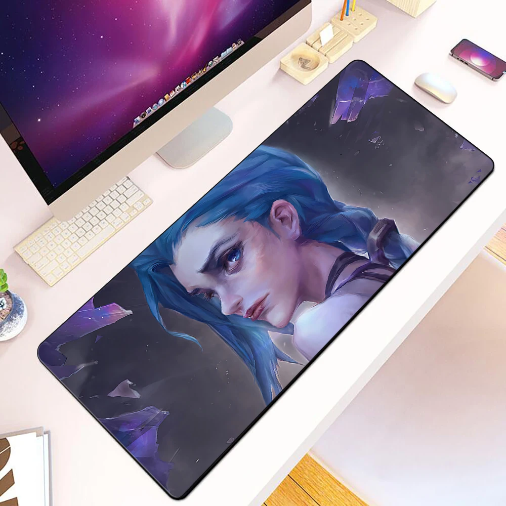 Arcane Cartoon Mousepad HD Printing Computer Gamers Locking Edge Non-slip Mouse Pad XXL90x40cm Keyboard PC Desk Pad