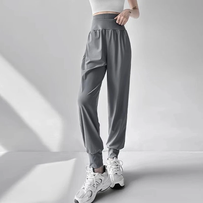 Jogger Pants Women Tommy Control High Waist Sports Pants Women Baggy Tracksuit Trousers Running Training Pants Corset Sweatpants