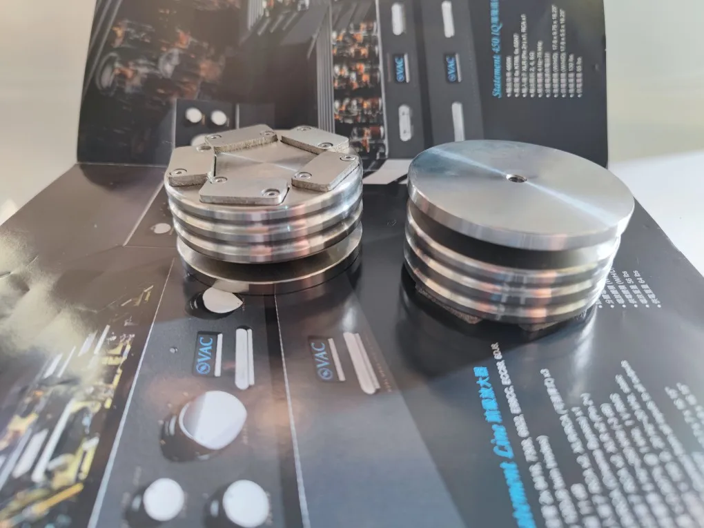Hifi Audio Speaker Versterker Voorversterker Dac Anti-Shock Ultra 6 Tuning Voet Voeten Pad Isolatie Stands Spikes Met 60 keramische Kralen