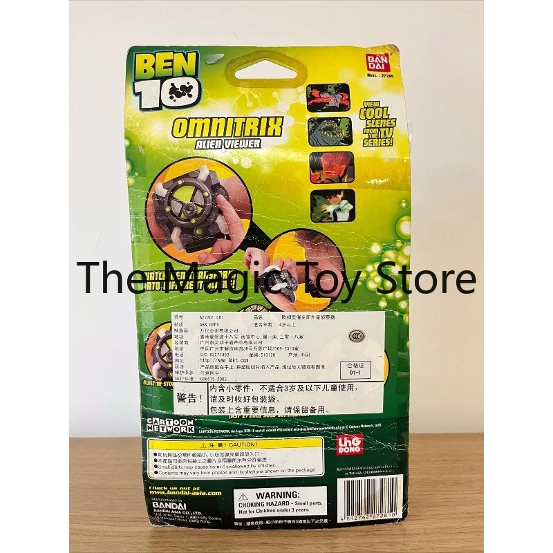 Original Bandai & Lingdong BEN 10 Alien Force Omnitrix Toy, Model, Collectible, Birthday Gift, Exquisite Gift