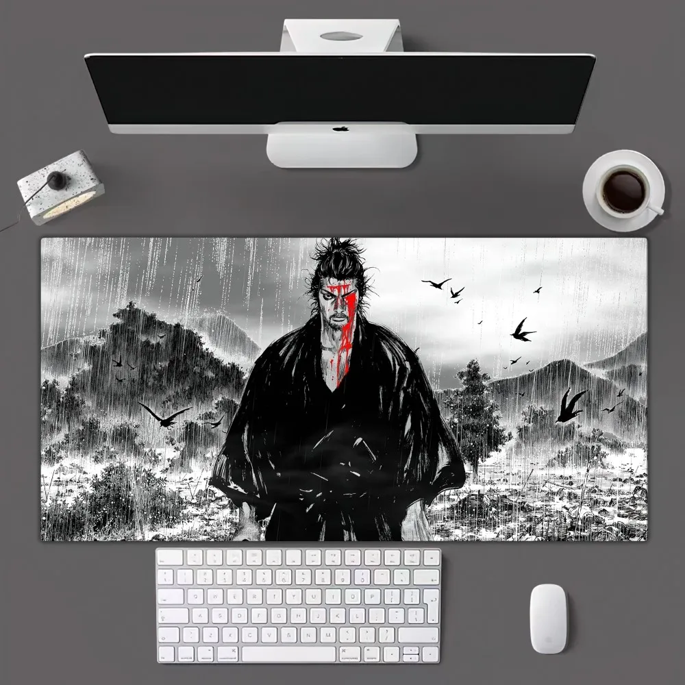 لوحة ماوس Vagabond Manga Mousepad مقاس لوحة ماوس ألعاب لطاولة المكتب الطويلة