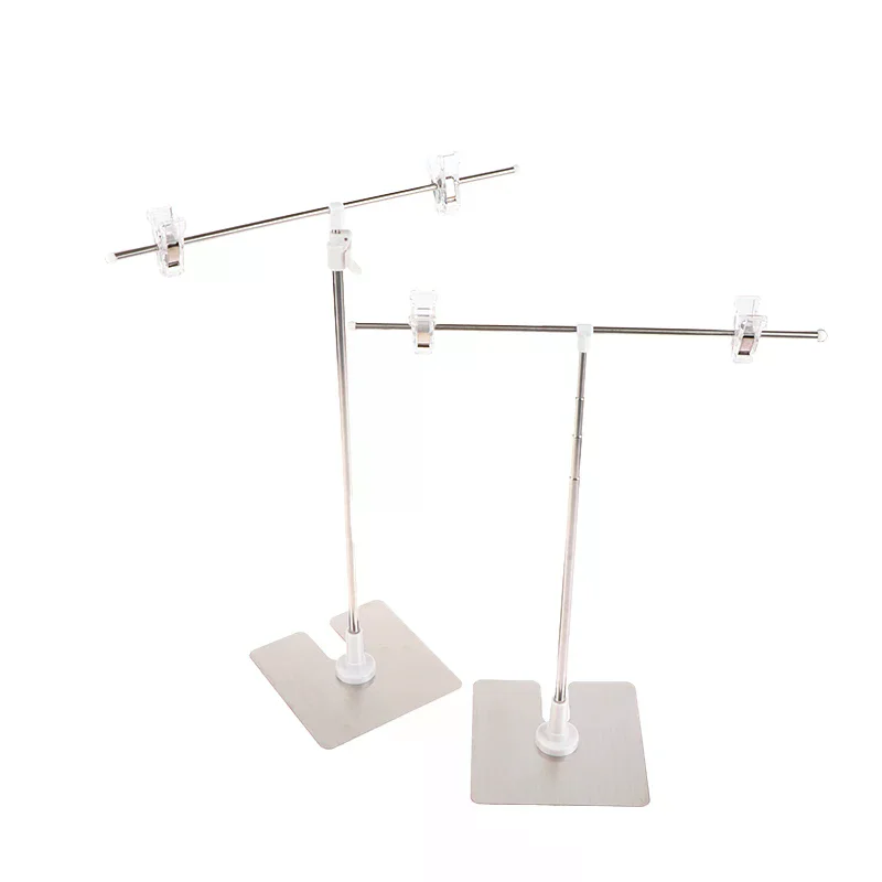 إطار عرض الملصقات من الفولاذ المقاوم للصدأ - حامل خلفية صورة تي شيرت من الدرجة التجارية لتصوير الفيديو والإعلان