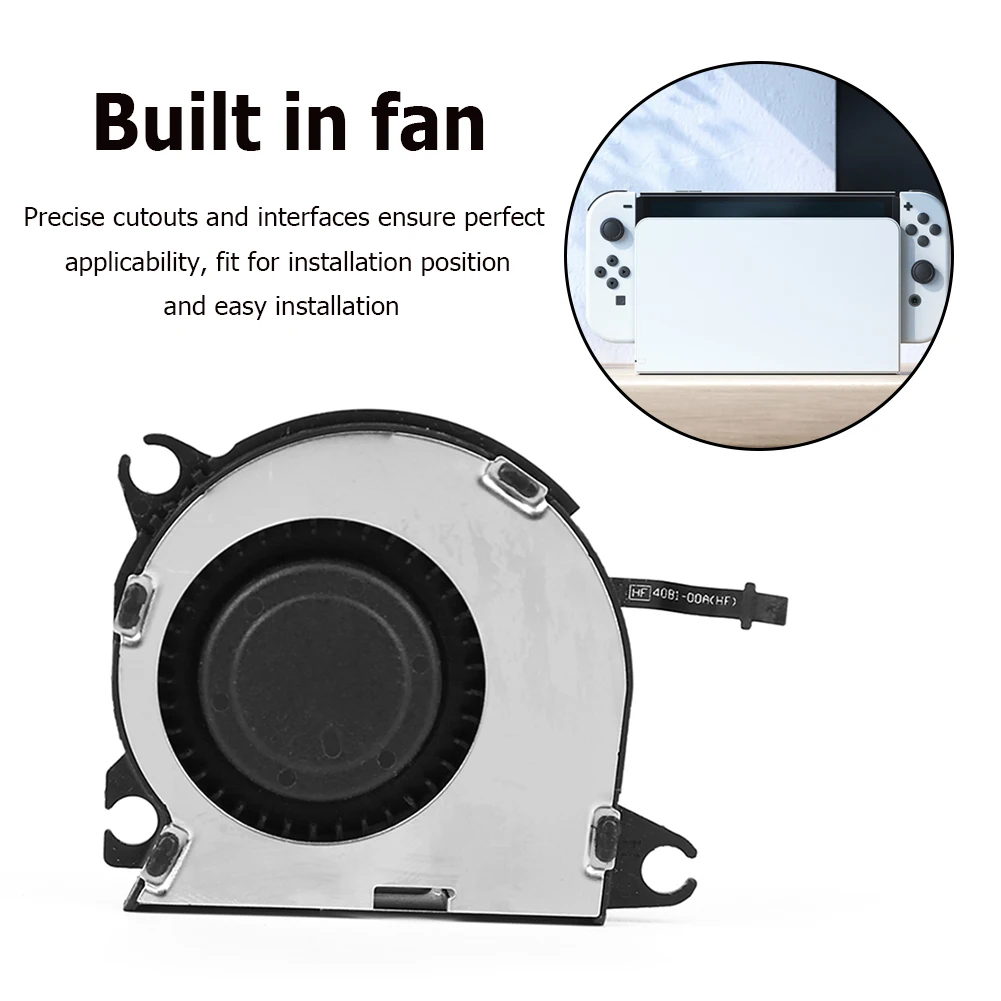 الأصلي الداخلية مروحة التبريد استبدال جزء وحدة المعالجة المركزية المبرد برودة المضيف مروحة مشعاع ل نينتندو التبديل لعبة وحدة التحكم أجزاء