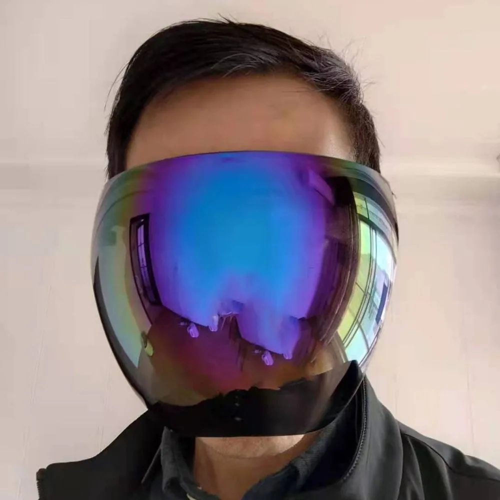 نظارات شمسية Y2k عصرية كبيرة الحجم للرجال والنساء بإطار كبير وظلال سوداء بتصميم علامة تجارية فاخرة نظارات شمسية قطعة واحدة