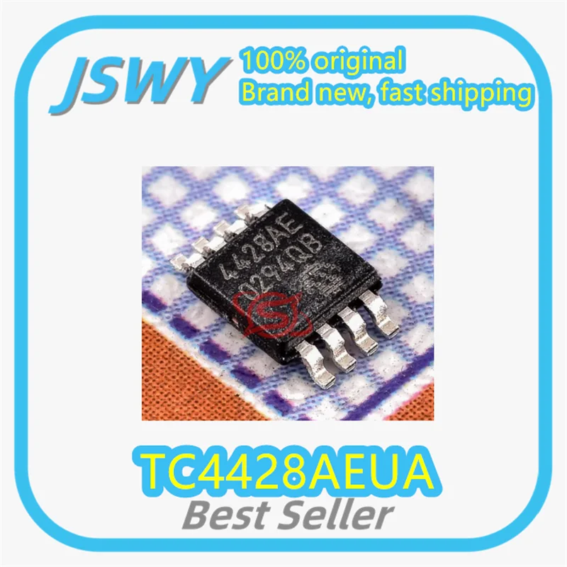 (5/50 pieces) TC4428AEUA TC4428 MSOP-8 gate driver chip. Brand new and authentic. Large inventory