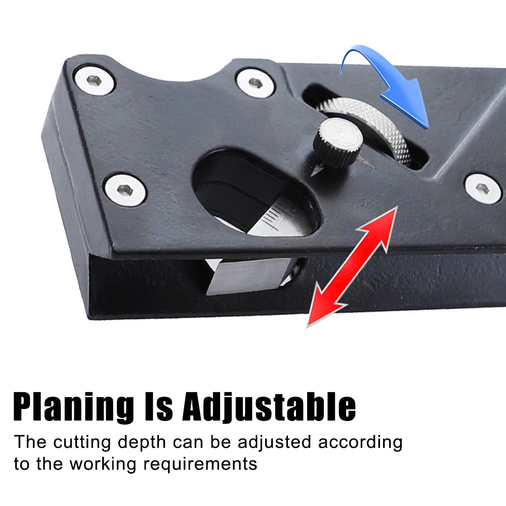 Radian Corner Plane Trimming for Quick Edge Planing Woodworking Board Planer Tool 45° Chamfer Plane Chamfer Trimming Cutter