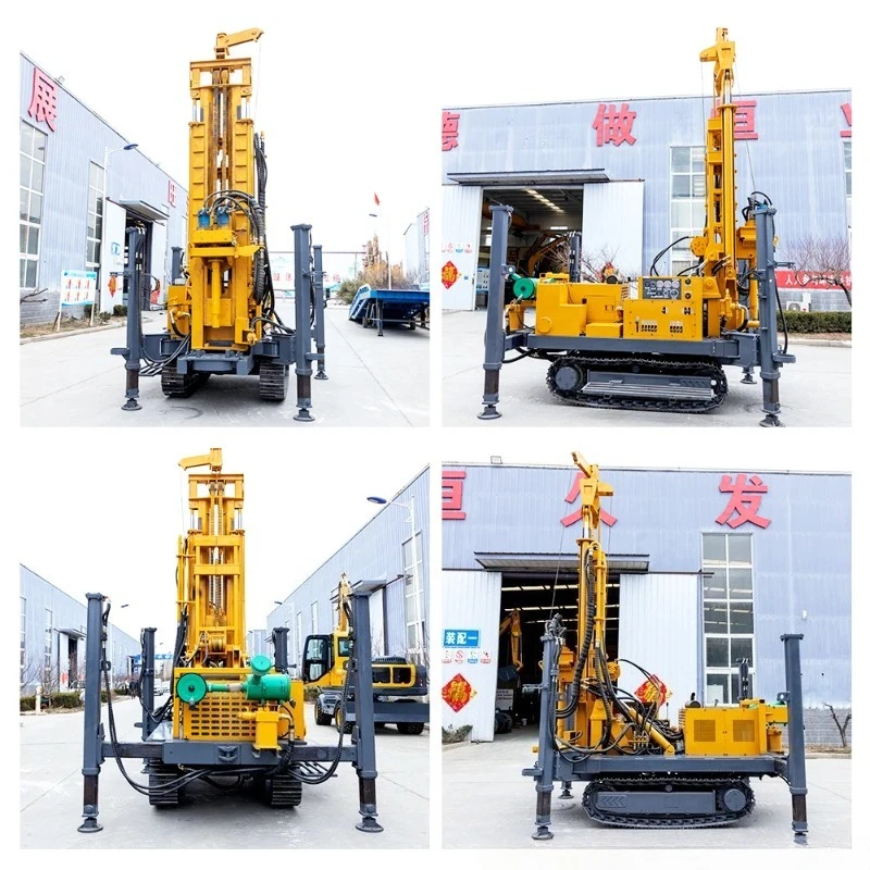 HQZ260L نموذج 260 متر عمق آلات حفر آبار المياه جهاز الحفر perforadoras de pozos de agua