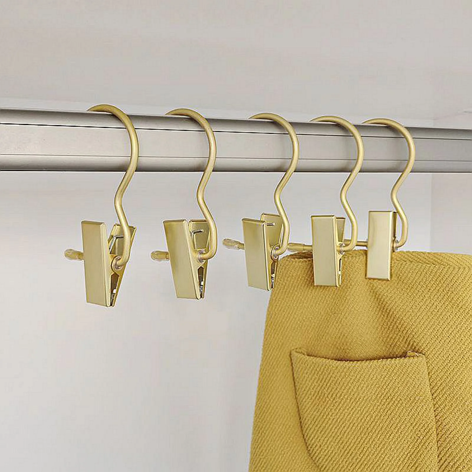 Aluminum Alloy Multi Purpose Hanging Hooks Non Slip Non Marking for Clothes Hats Trousers Socks Towels Bathroom Wardrobe Kitchen