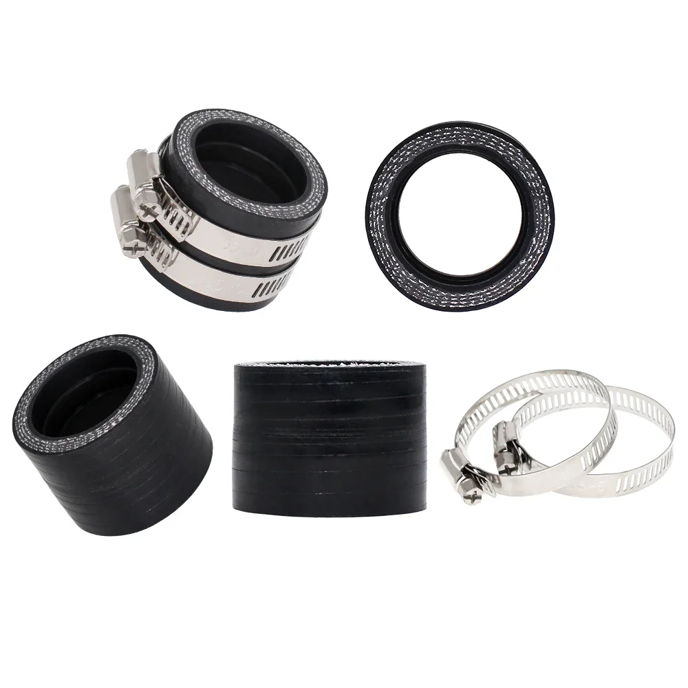 PWK 35 40mm Motorcycle Carburetor Rubber Adapter Inlet Intake Pipe For MIKUNI KEIHIN KOSO PWK Carburetor Carb Accessory