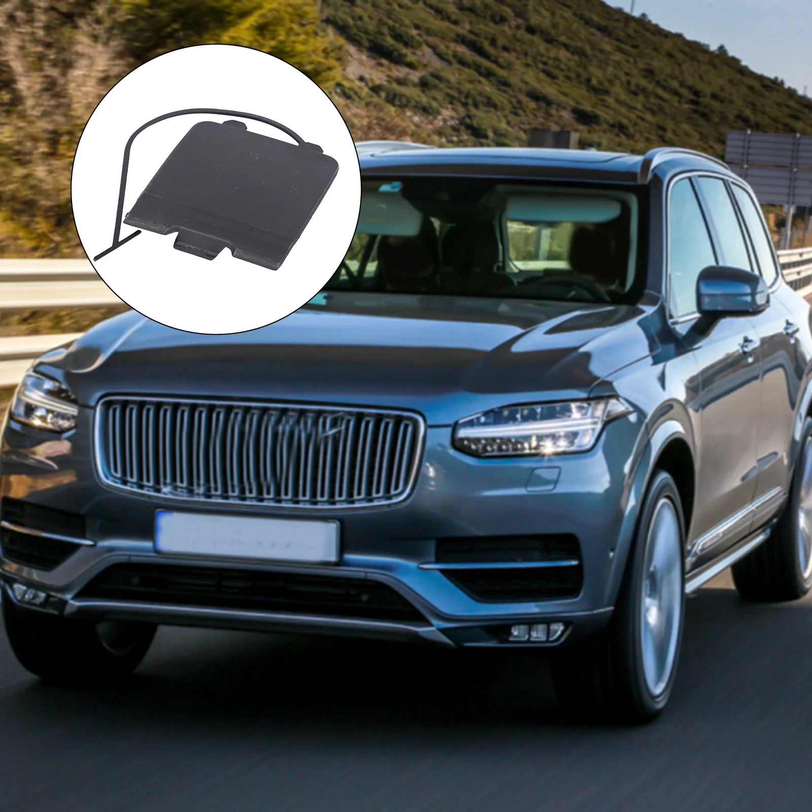 

Front Tow Hook Cap Front Bumper Tow Hook Cover Front Placement High Universality OE Number 39871243 For Volvo Tow Hook Cover