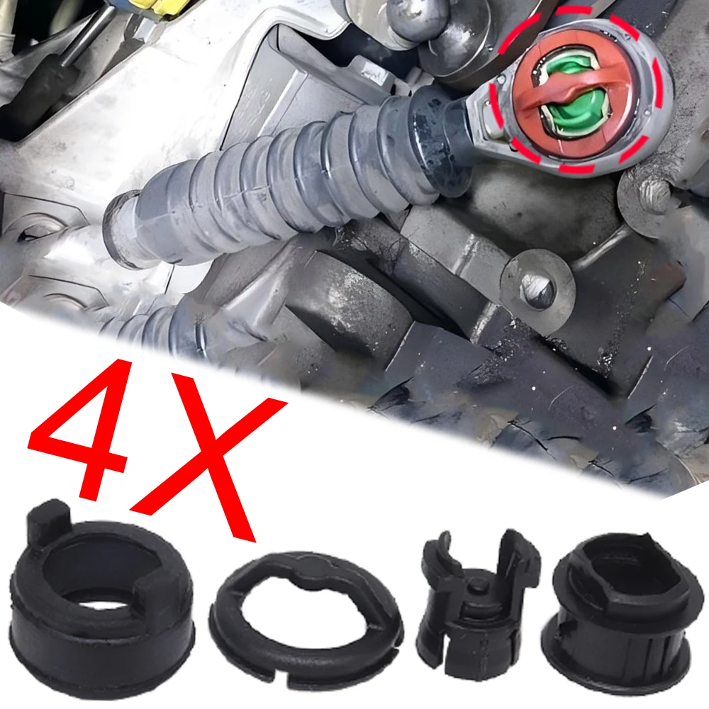 

4X MT трос переключения передач, концевая втулка рычага переключения передач для Opel Vauxhall Agila A H00 2000 2001 2002 2003 2004 2005 2006 2007