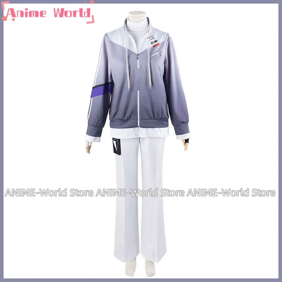 Anime Virtual Youtuber Vtuber Kenmochi Toya Cosplay Costume Nijisanji Wig Sports Uniform Hoodies Coat Man Woman Carnival Suit