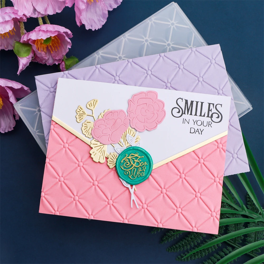 Born to Sparkle 3D Embossing Folder Floral Expressions for Scrapbooking,Card Making Craft Projects White Templates with Texture