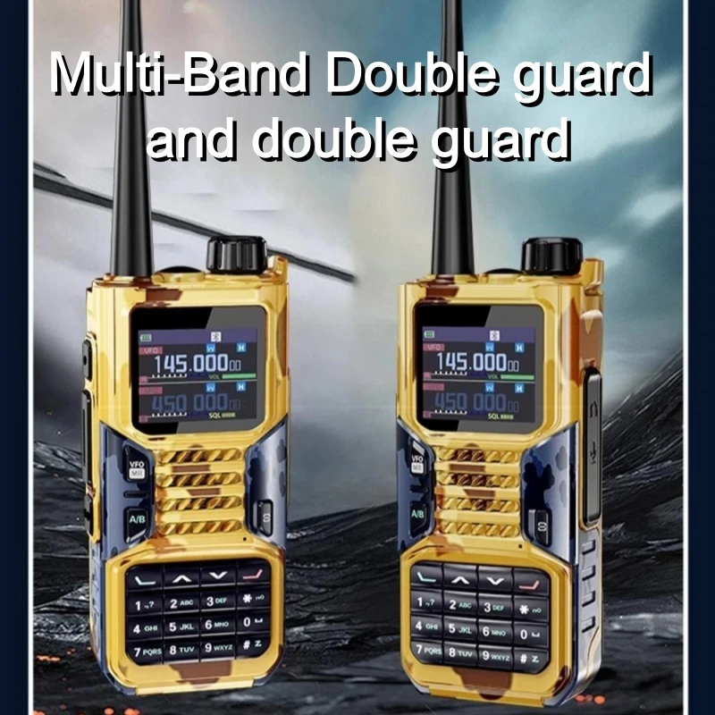 Baofeng Uv-5RH HUP نظام تحديد المواقع/Aprs طويلة المدى أجهزة اتصال لاسلكية مجموعة التخييم هام راديو بلوتوث البرمجة نوع-C شاحن