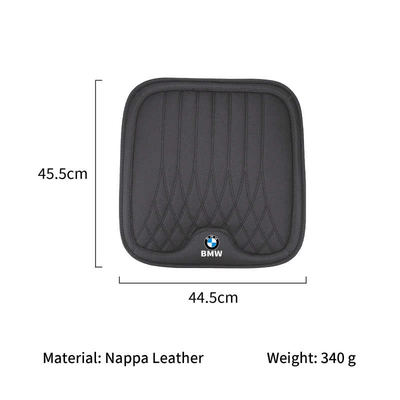 PU Car Seat Cushion Cover Auto Front Seat Seat Protector Pad Booster For BMW G30 G20 E46 E90 E60 F10 F30 F20 F40 E39 E36 E87 E70