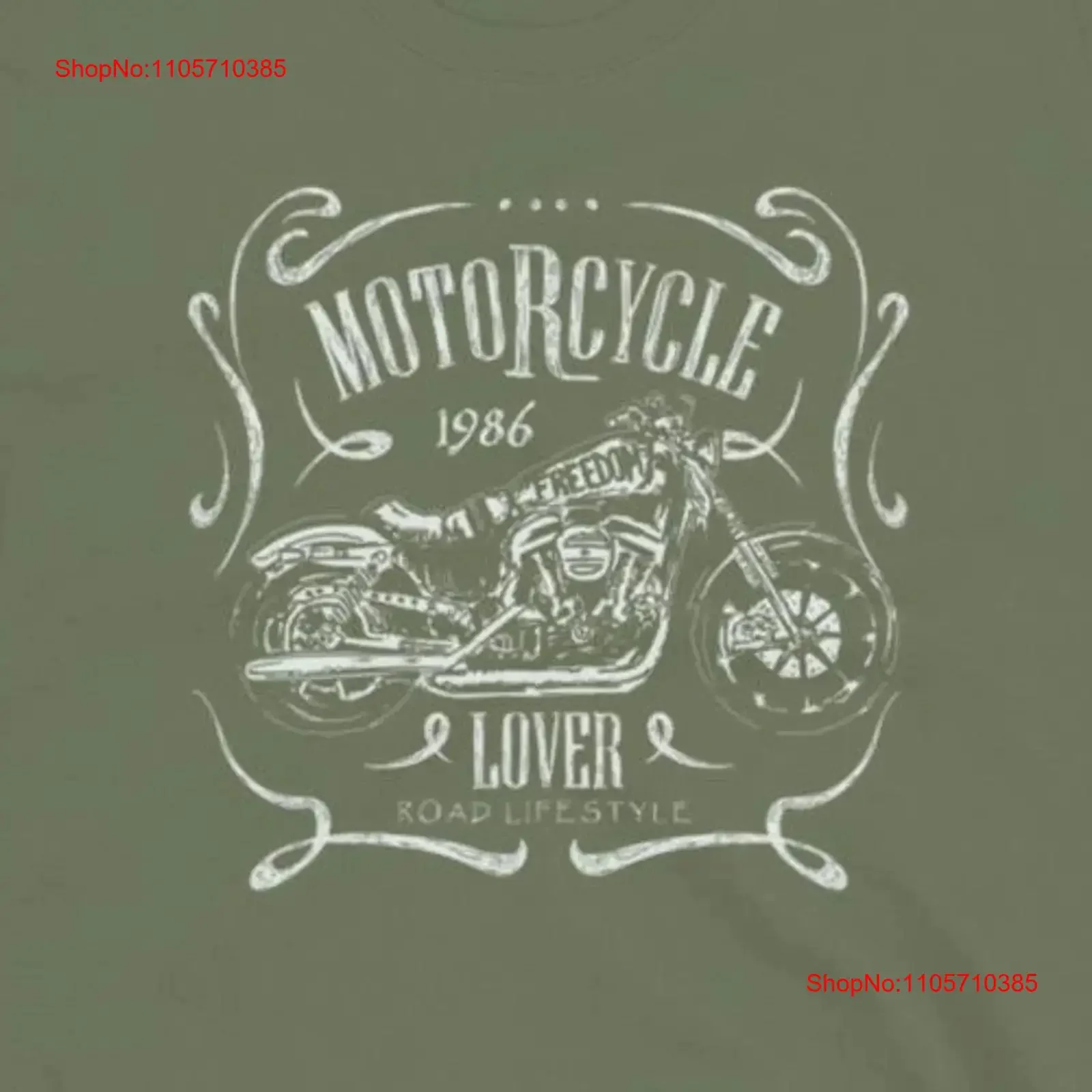Vintage Motorcycle Lover Road Lifestyle Chopper Sportster Cafe Racer Biker T Shirt vintage Washed Slightly