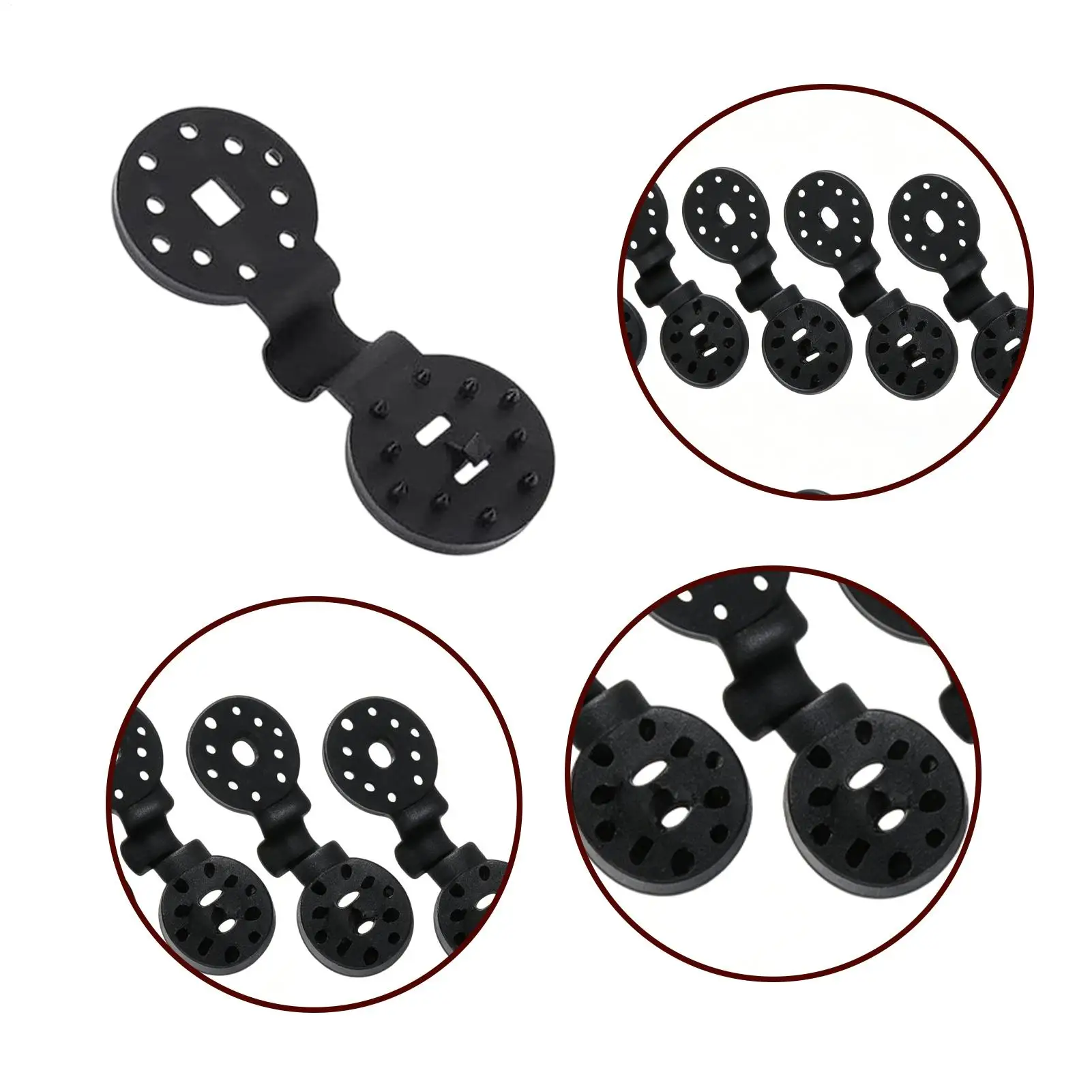 Sun Shade Net Clip 100 Pieces Round Windproof Awning Clamp Grip Tarp Clips For Gardening Greenhouse Orchard Backyard Porch Yard
