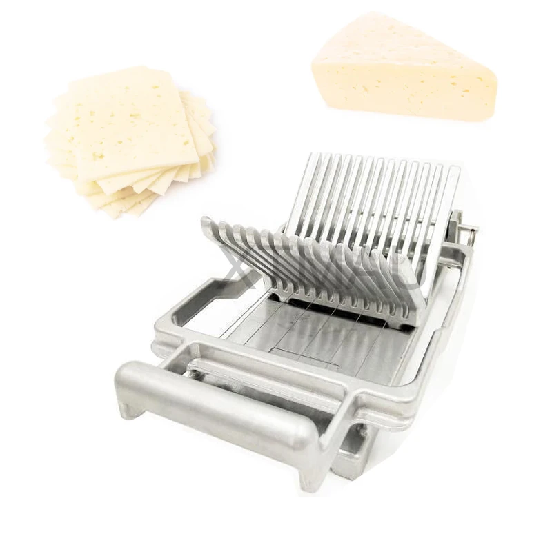 Trancheuse à fromage commerciale, poupée multifonction, jambon pointu, acier inoxydable, fil de coupe inclus, trancheuse à fromage, outils de cuisine