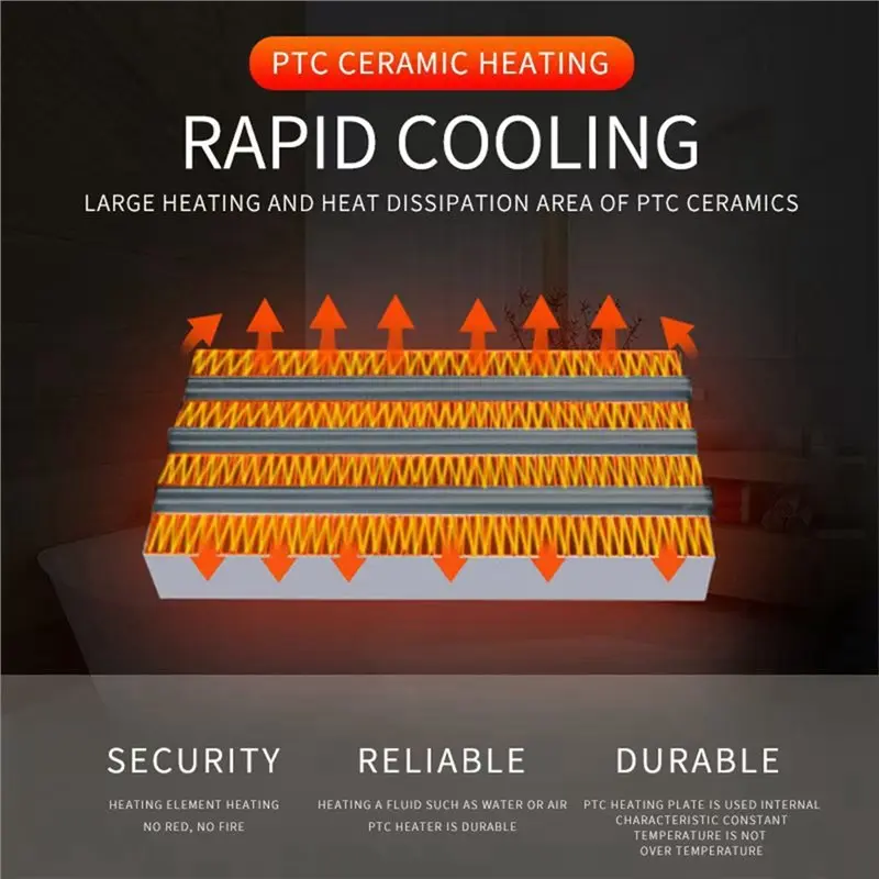 インテリジェントリモコンデスクトップPTCヒーター ポータブル急速加熱電気ヒーター