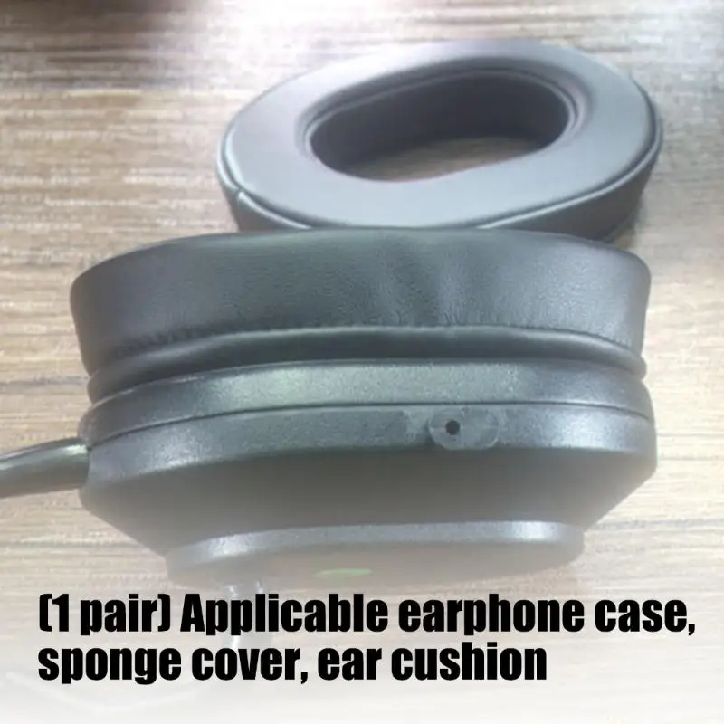 M5TD Quality Replacement Ear Pad For RTS Headphones Soft Foam Earmuff For Extended Wear Ear Cushions  Improved Bass Black