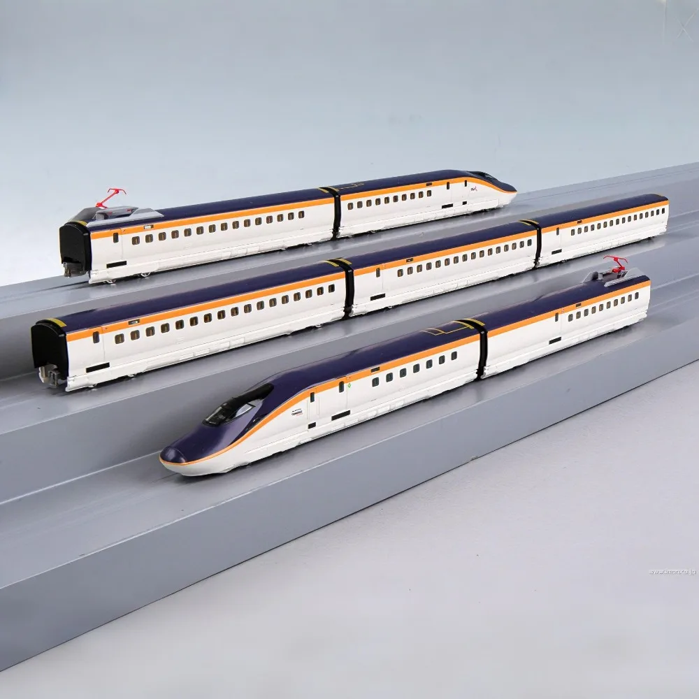 TOMIX N Type 1/160 Scale E8 Series Yamagata Shinkansen Tsubasa 97965 Powered Unlit 7 Car Train Set for Boys As A Toy Gift