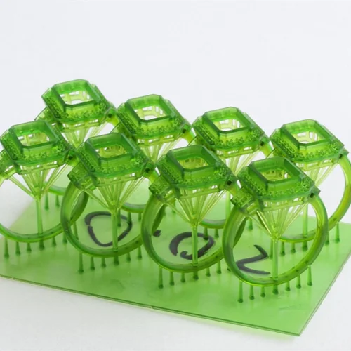 Resina de joyería Impresión 3D Cera perdida Fundición Cura UV Contiene más de 40% de cera Fácil de imprimir 500G 200G