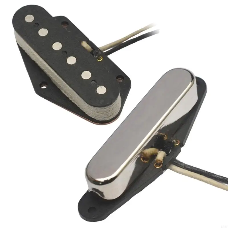 

K8GE Clear Tone Alnico 5 Pickup Set Bridge Pickup Warm Sound Alnico 5 Guitar Pickup