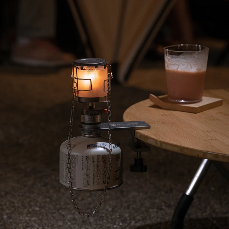 Outdoor Camping Desktop Extension Fixture CAMPINGMOON Aluminium Alloy Table Z18 Holder Gas Canister Lamp Stove Fixed Accessories