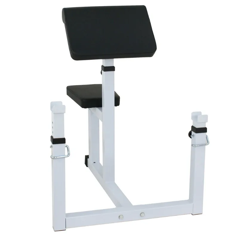 Large Fitness Equipment Commercial Preacher Curl Bench Weight Seated Preacher Isolated Dumbbell Biceps