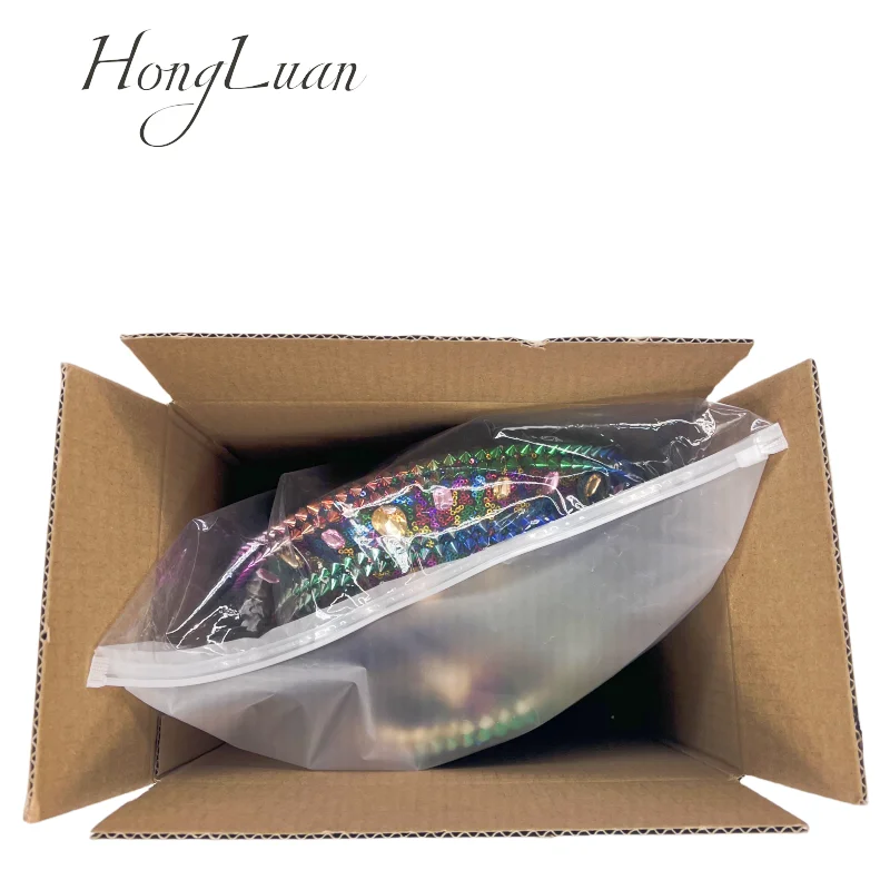 HongLuan Cappello colorato per costume di Halloween, Cappelli da capitano con strass per donna da festival Burning Man, Accessori femminili cosplay