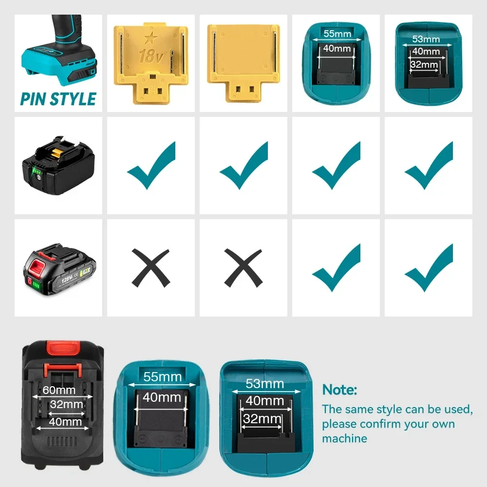 Batería recargable de iones de litio para sierra eléctrica Makita, llave inglesa, taladro, amoladora angular sin escobillas, herramienta de baja potencia, 20V, 7500mAh