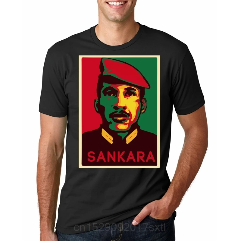 T Shirt Men Funny tshirt Thomas Sankara Graphic men T-Shirt