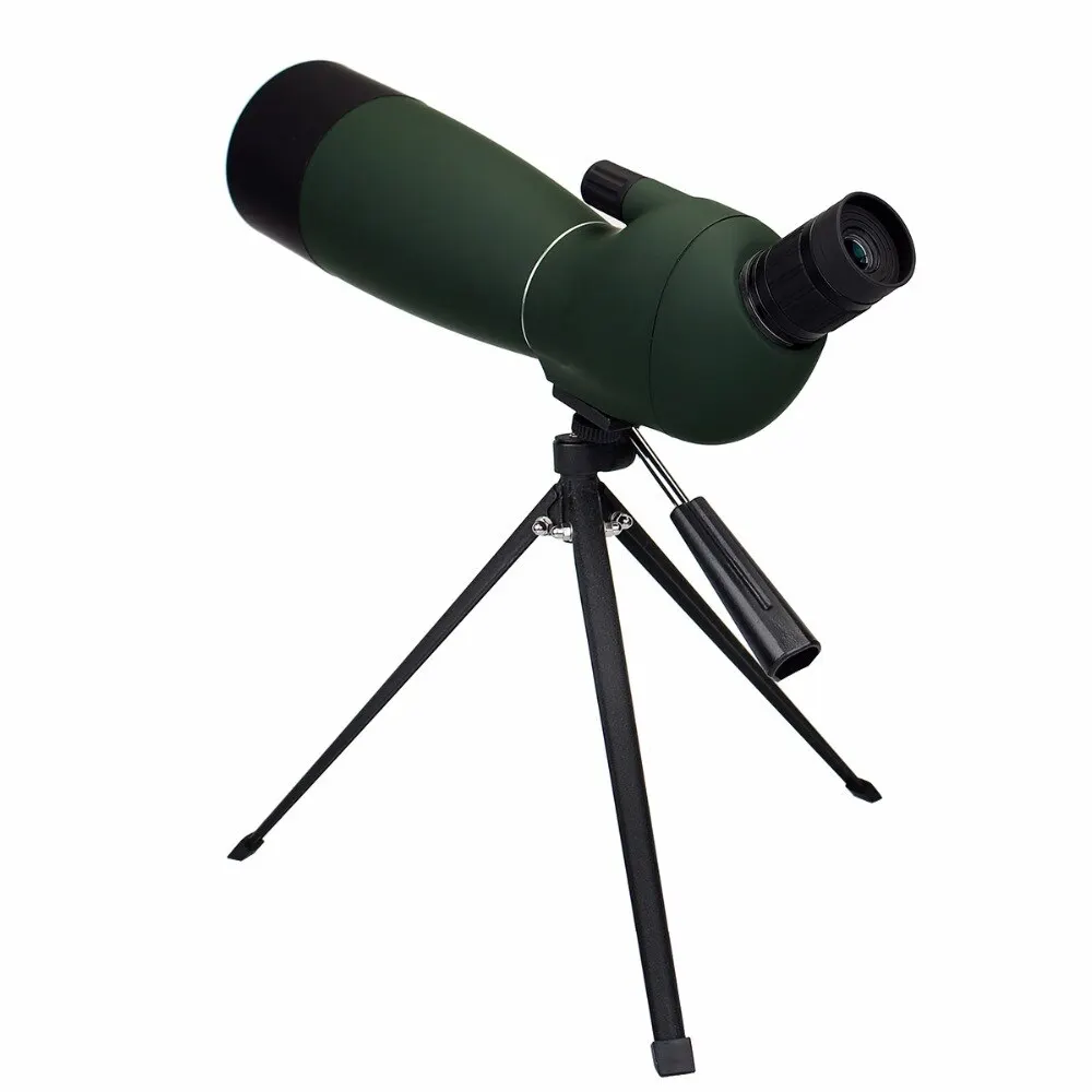 Telescópio impermeável com tripé, monóculos, binóculos poderosos, Spotting Scope, Bak4 FMC, Camping, F9308B