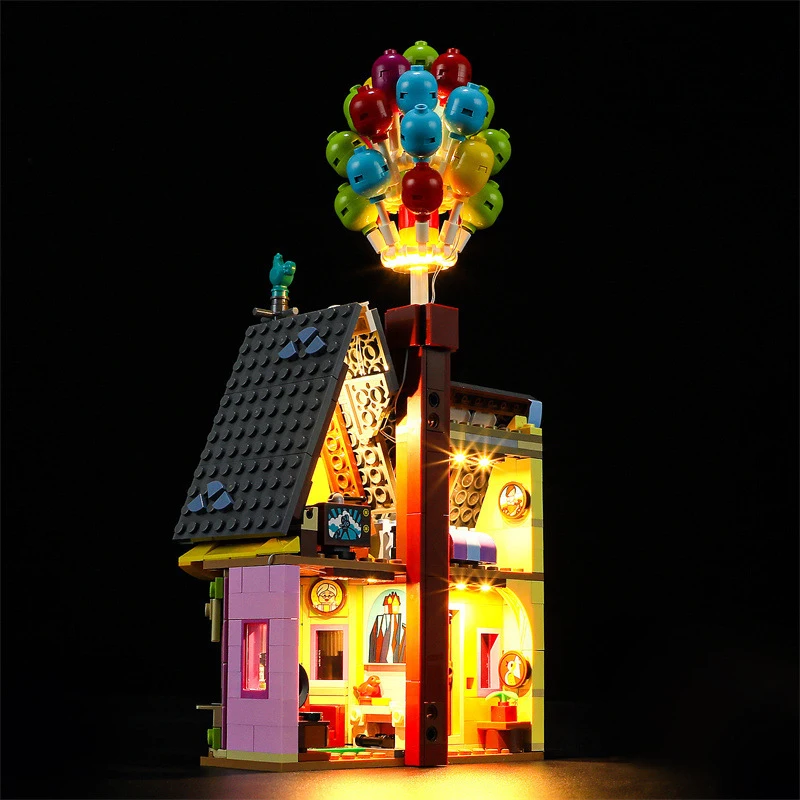 DIY LED Light Kit For LEGO 43217 'Up' House   (Only LED Light,Without Blocks Model)