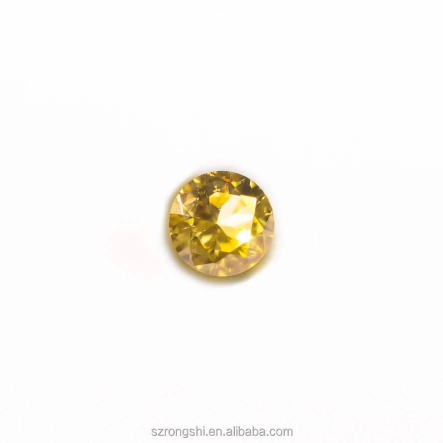 

Ceylon Classic Sapphire Gemstone Excellent Round Cut 2.6-2.9mm Quality A+ Heated Loose Stones Yellow Sapphire for Fine Jewelry
