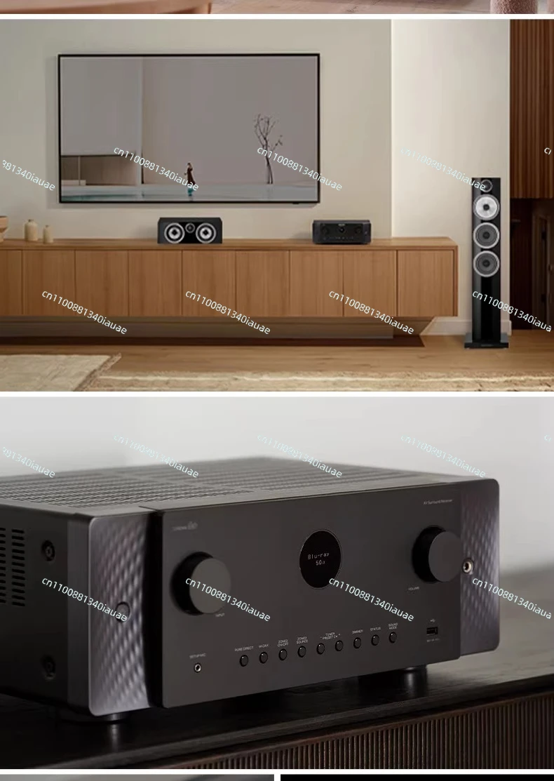 Fotografia 5: Amplificador AV de 7.2 Canais 8K Dolby Atmos para Home Theater