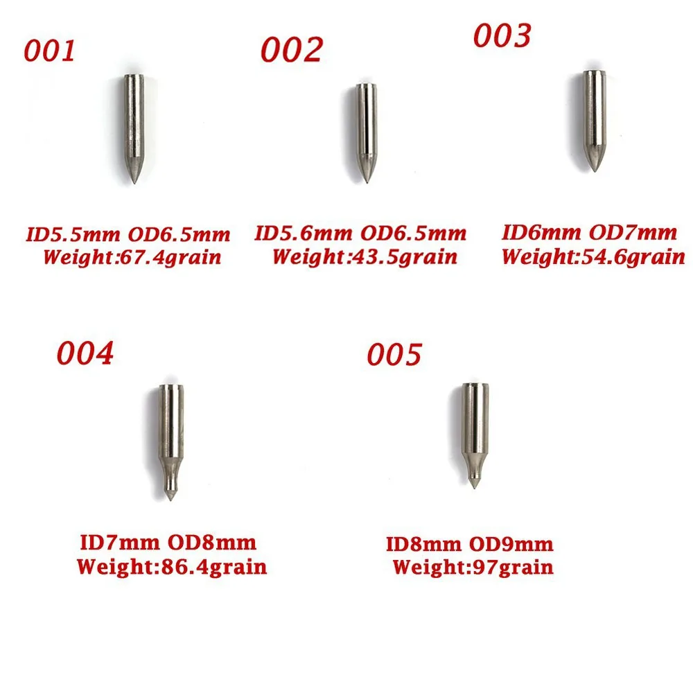 الرماية 50 قطعة نصائح الميدانية نقاط الهدف الغراء على رأس السهم رؤوس السهم ل OD 5.6/5.5/6/7/8 مللي متر الخشب السهم الألياف الزجاجية أسهم الكربون