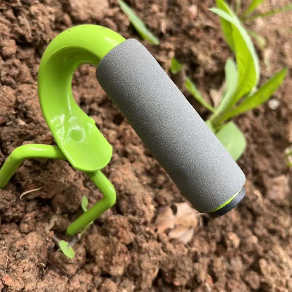 Rotate Soil Tool Garden Twist Cultivator Hand Tiller Steel Lawn Aerator Tool Manual Soil Loosener for Gardening Beds Plant Boxes