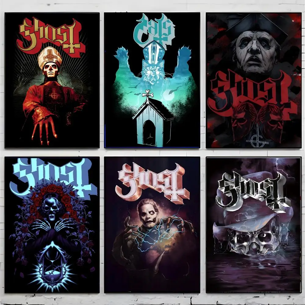 Band Metal G-Ghost Poster Premium Decor Art & Gift for Household Lounge Home Ornaments