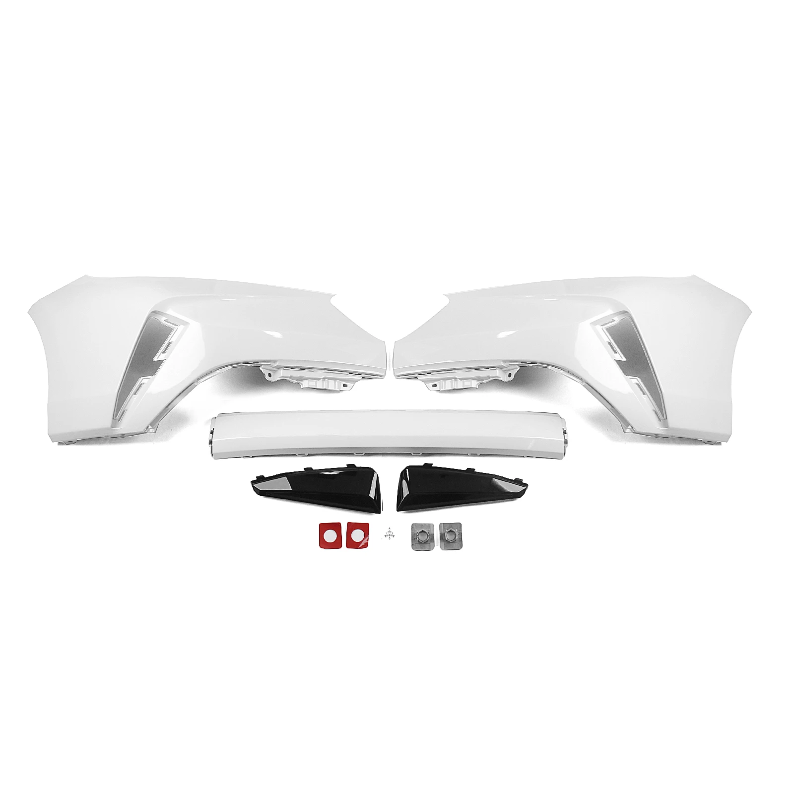 

Exterior Front Bumper Spoiler Lip Splitter Body Kit For Honda 11th Generation Accord 2023-2025 YOFER