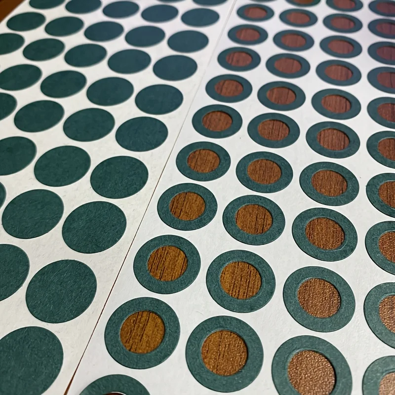 400 قطعة من وسادة عزل البطارية الصلبة/المجوفة ذاتية اللصق 18650، حلقة عزل البطارية 18650، ورق الشعير عالي الأرض 18650، دائرة وسادة عازلة، بطارية لاصقة من جانب واحد #5