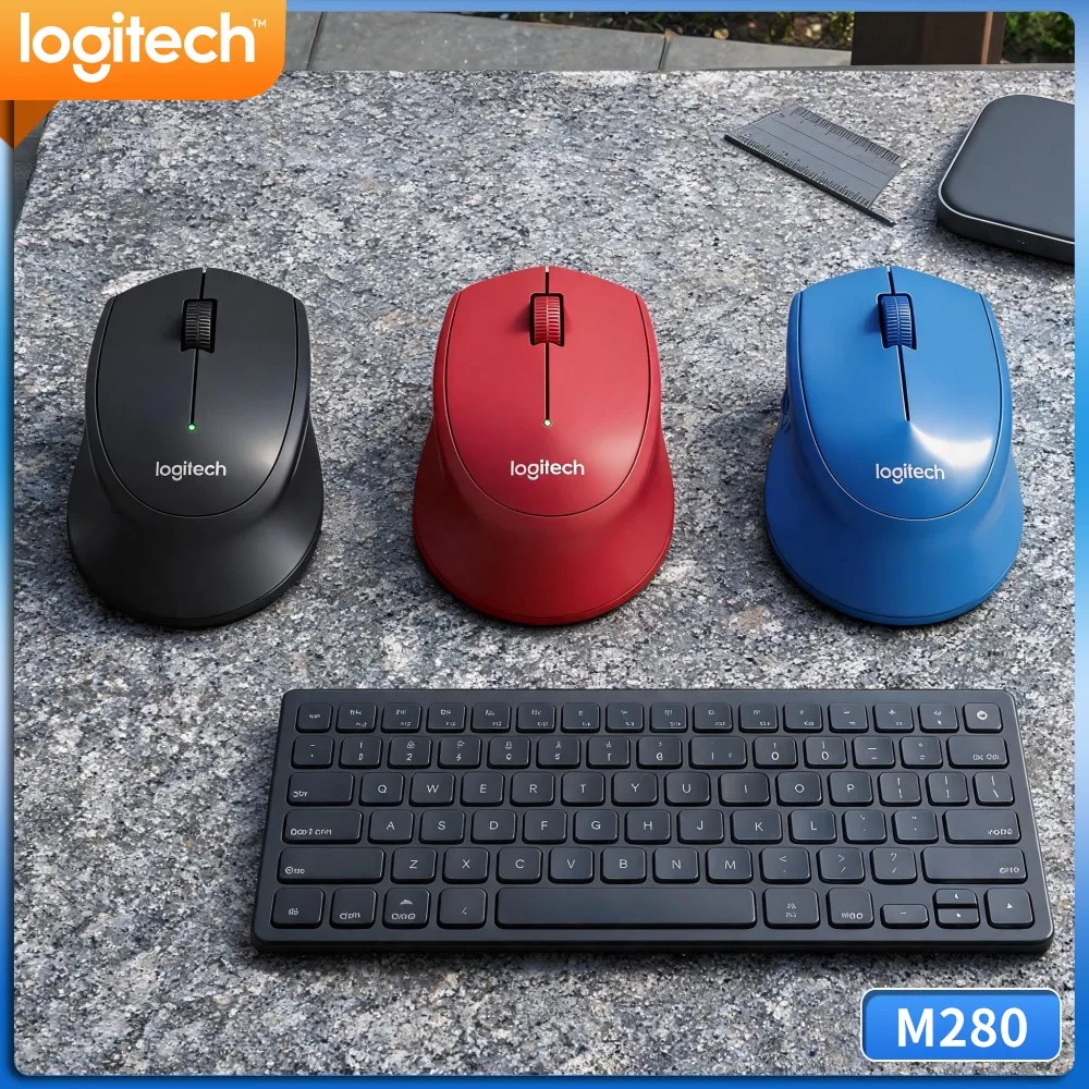 Household Daily Wireless Mouse M280 2.4G Durable Outer Casing Precise Pointer For Pc Notebook Desktop Office Work Tasks