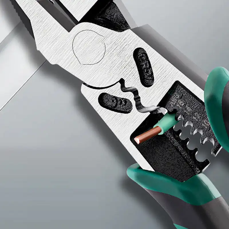 Multifunctional Cable Cutter 8-Inch Anti Slip wire strippers Electricians Manual Tool Durable Practical Versatile Wire Cutters