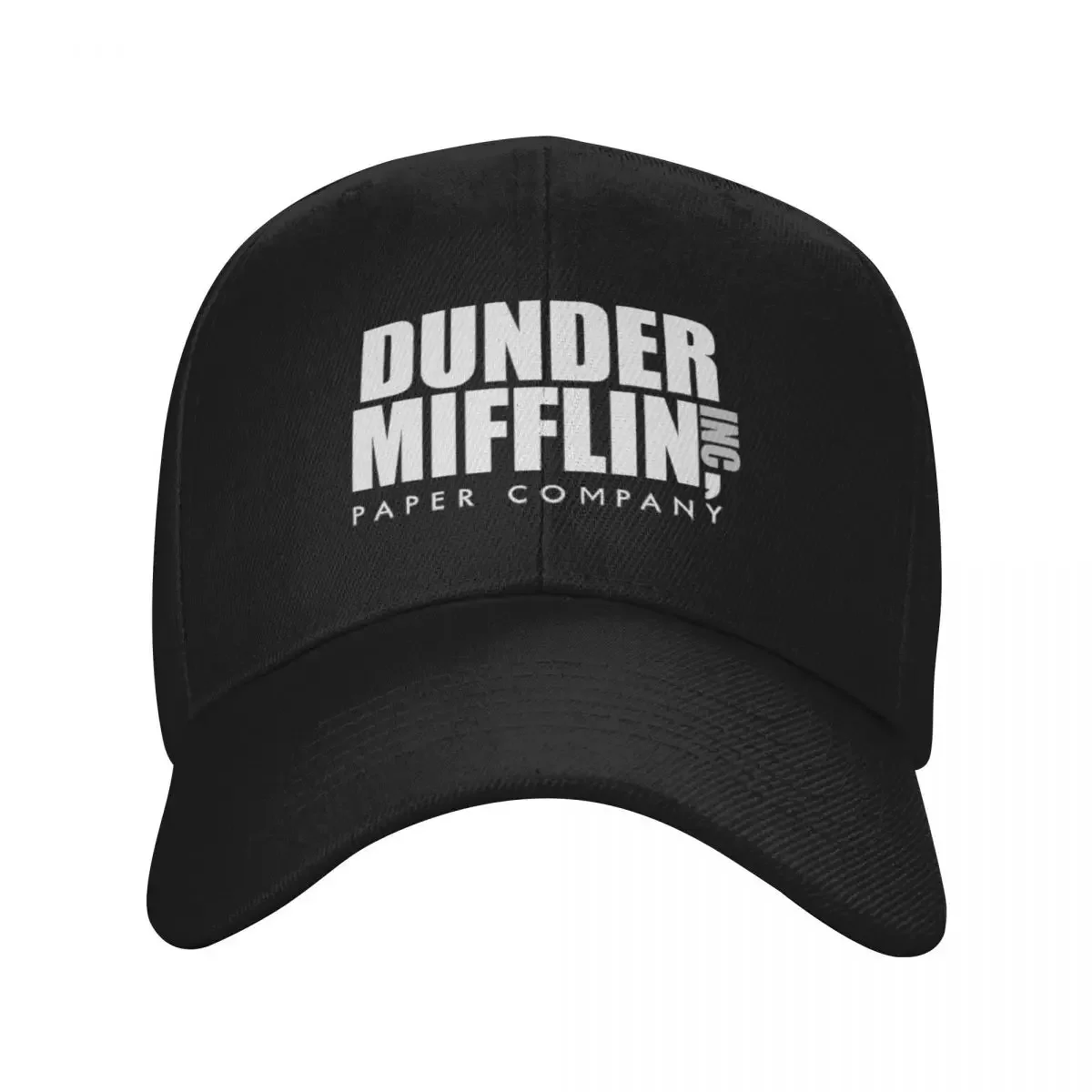 

Dunder Mifflin Baseball Cap Luxury man cap men's big size hat Mens Hats Women's